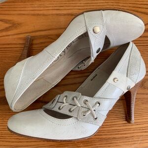 Vintage 90s Diesel Style light blue pumps